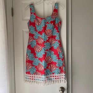 Lilly Pulitzer coral dress size 4